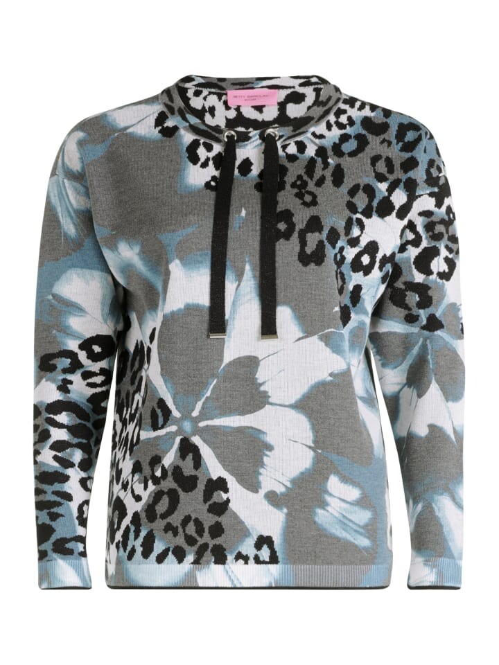 

Пуловер Betty Barclay Feinstrick, цвет patch black/cream