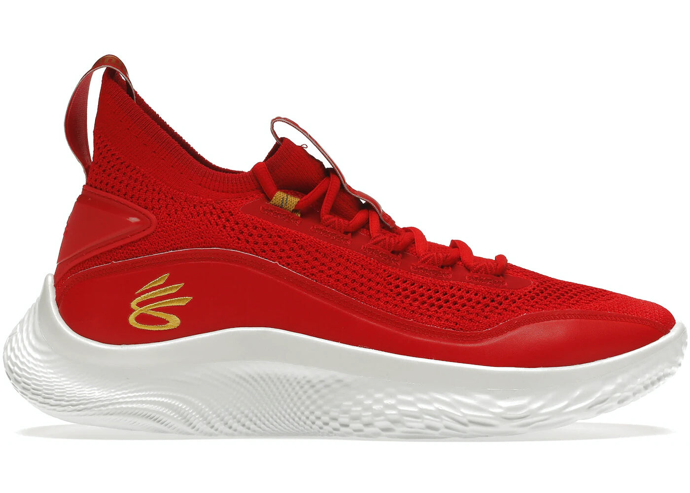 

Кроссовки Under Armour Curry Flow 8 Chinese New Year, красный / золотой / белый