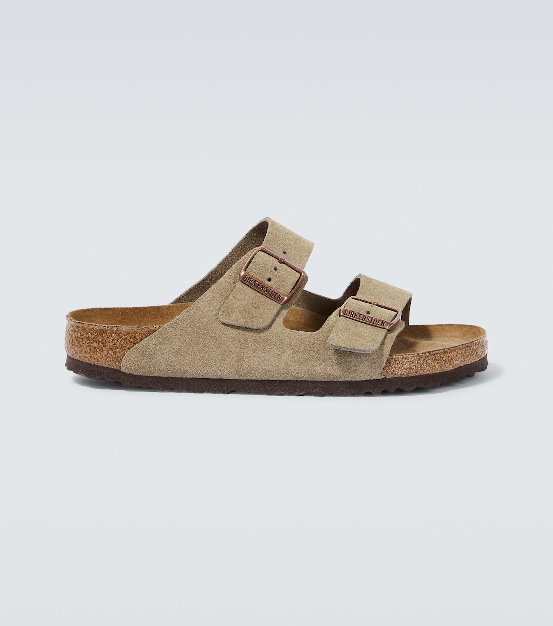 

Замшевые сандалии Arizona Birkenstock, коричневый
