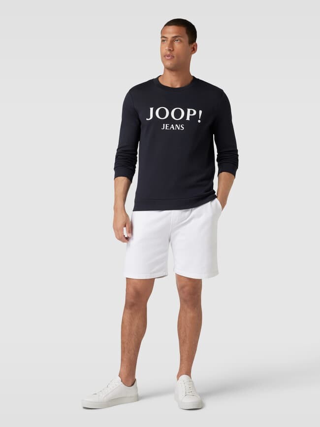 

Толстовка с принтом этикетки модели "Альфред" JOOP! Jeans, синий