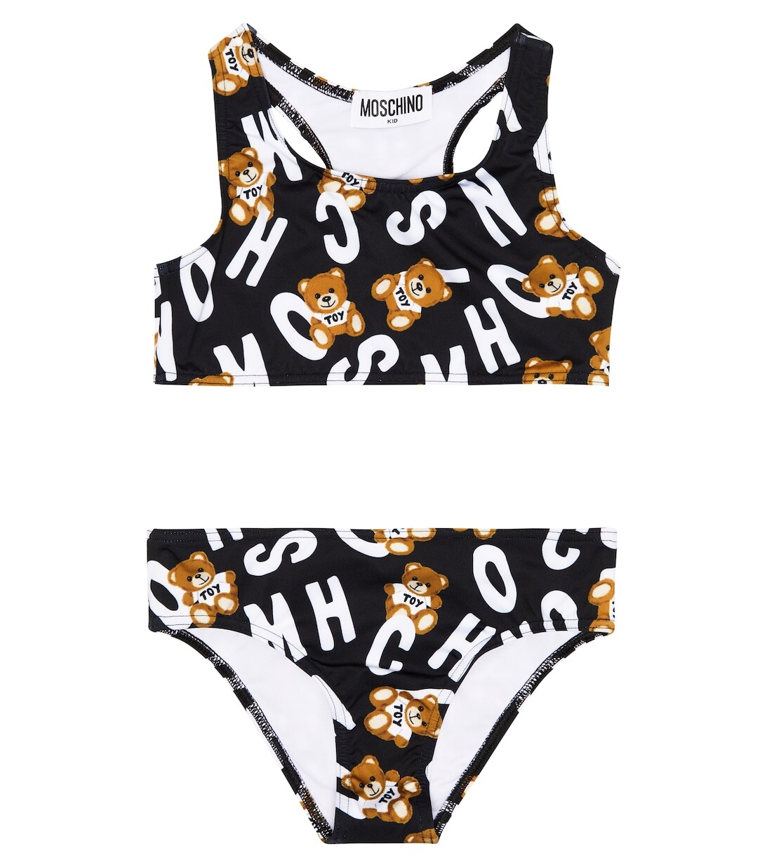 

Бикини с принтом Moschino, черный