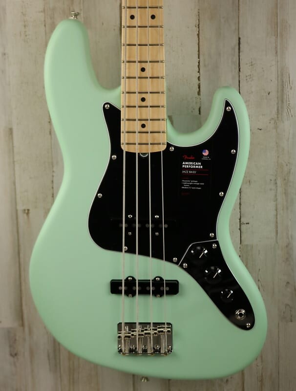 

Басс гитара Fender American Performer Jazz Bass - Satin Surf Green