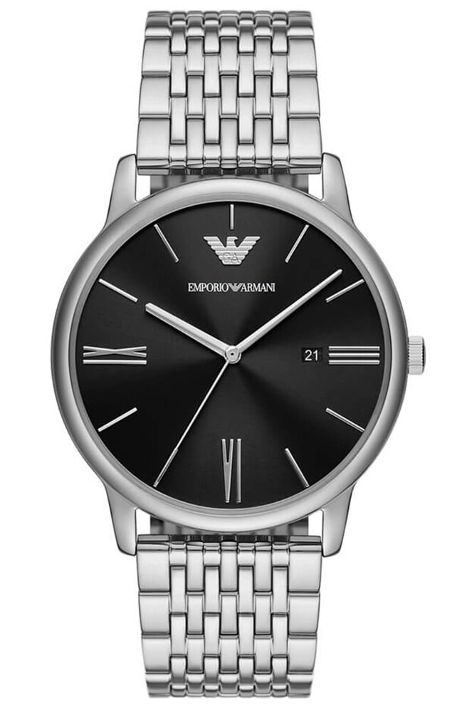 

Минималистичные наручные часы ar11600 Emporio Armani, серебряный