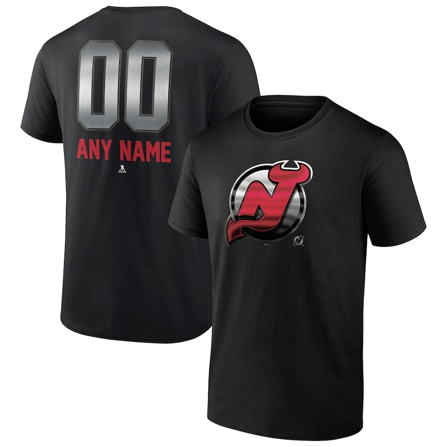

Футболка с коротким рукавом Fanatics Branded New Jersey Devils, черный