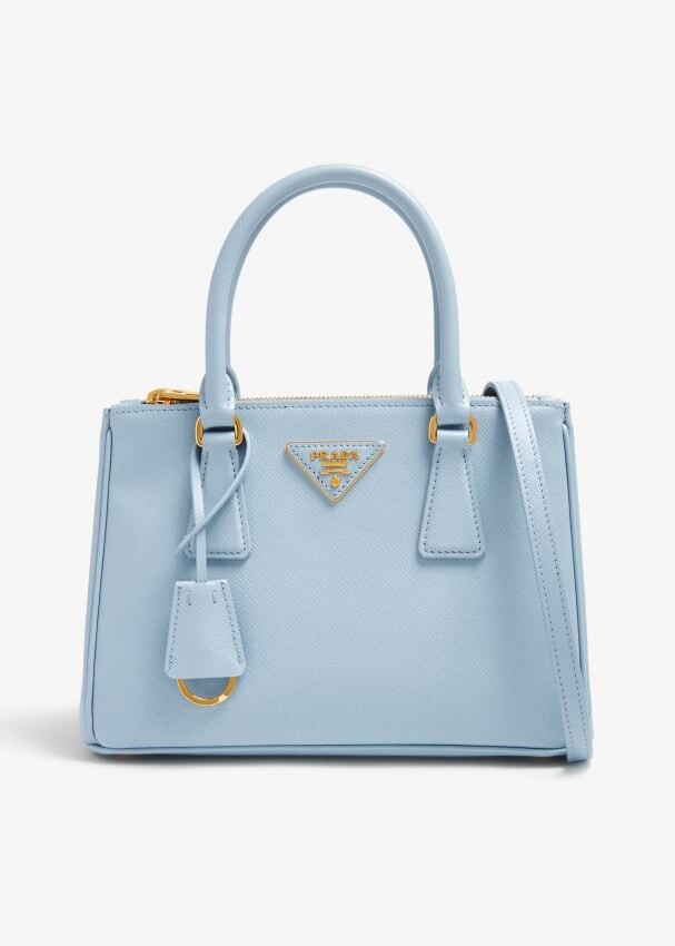 

Сумка Prada Galleria Small Leather, синий