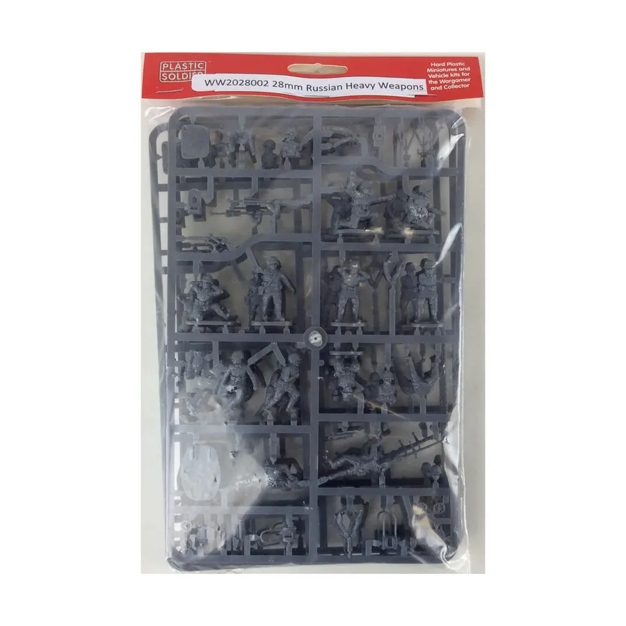 

Пехота с тяжелым вооружением, WWII Miniatures - Russia (28mm)