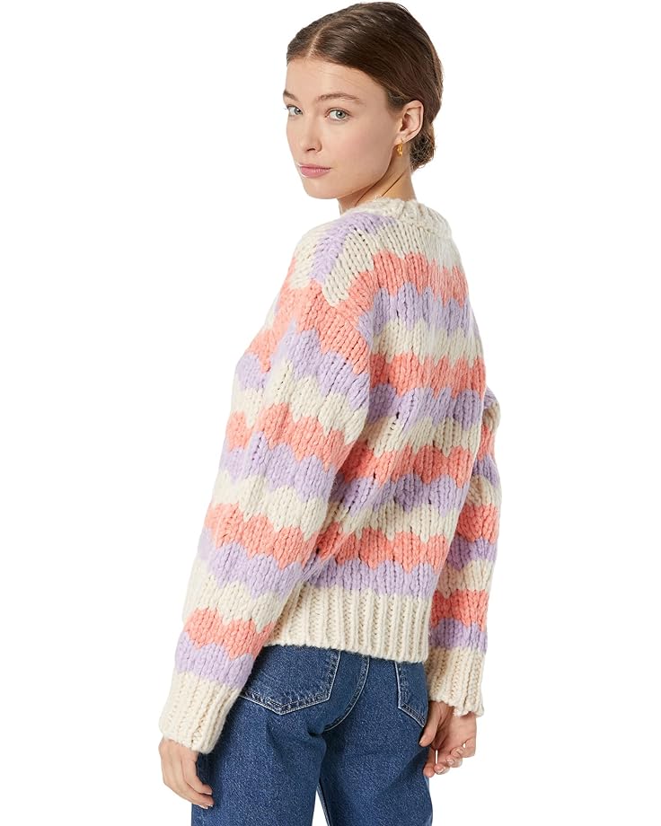 Свитер MANGO Crisblan Chunky Knit Sweater, цвет Light Beige свитер mango merlin sweater цвет light beige