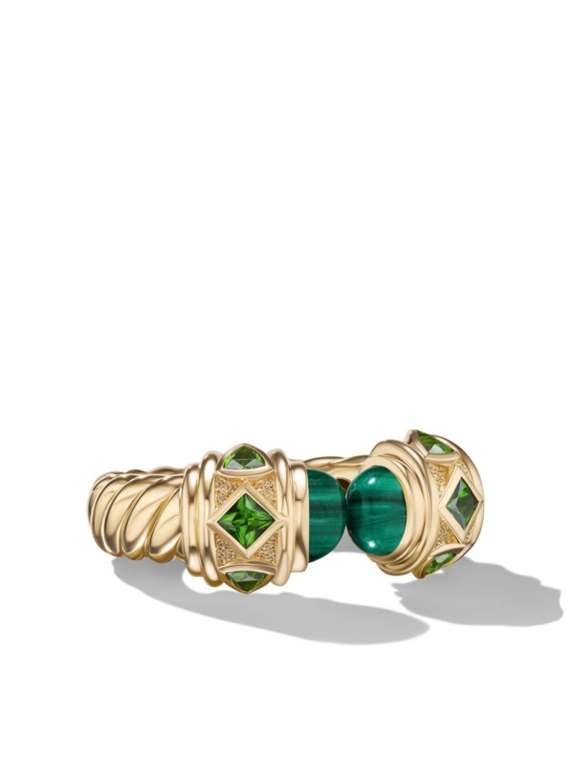 

Кольцо Renaissance из желтого золота с малахитом David Yurman, золотой