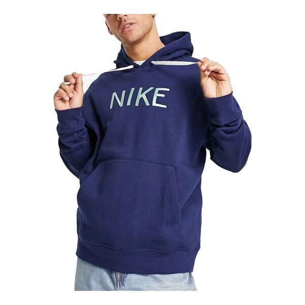 

Толстовка nsw пуловер с капюшоном Nike, синий
