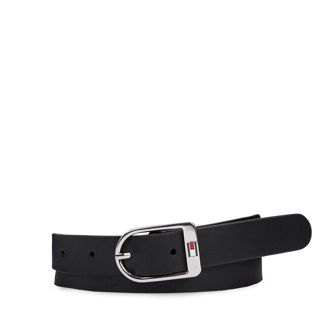 

Ремень Tommy Hilfiger EssentialFlag Silver, черный