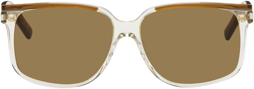 

Коричневые солнцезащитные очки SL 599 Коричневые Saint Laurent