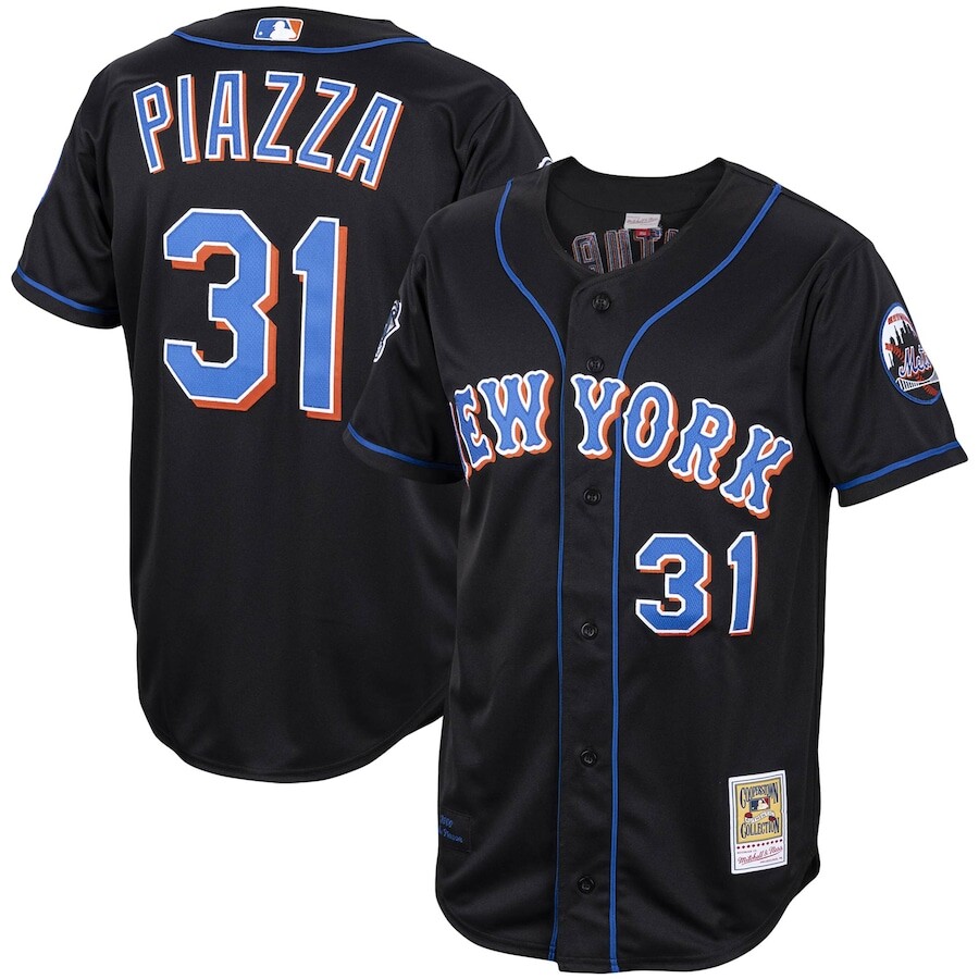 

Джерси Mitchell & Ness New York Mets, черный