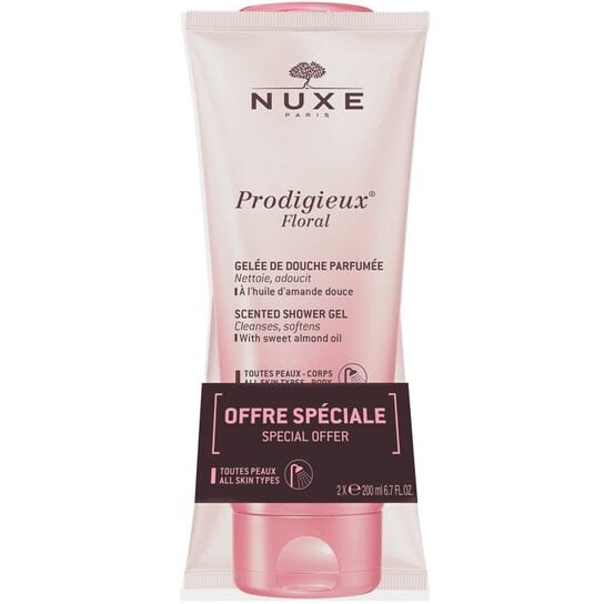

Гель для душа, две упаковки, 2x200 мл Nuxe, Prodigieux Florale