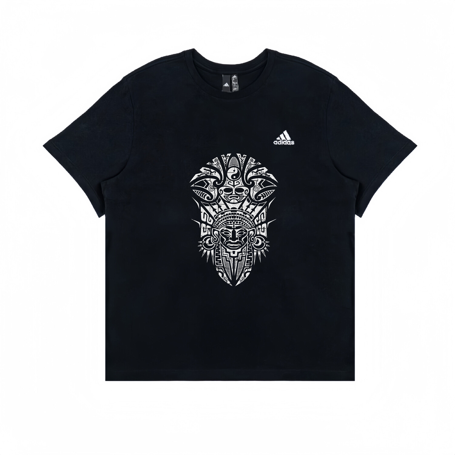 

Футболка унисекс черная Adidas, черный