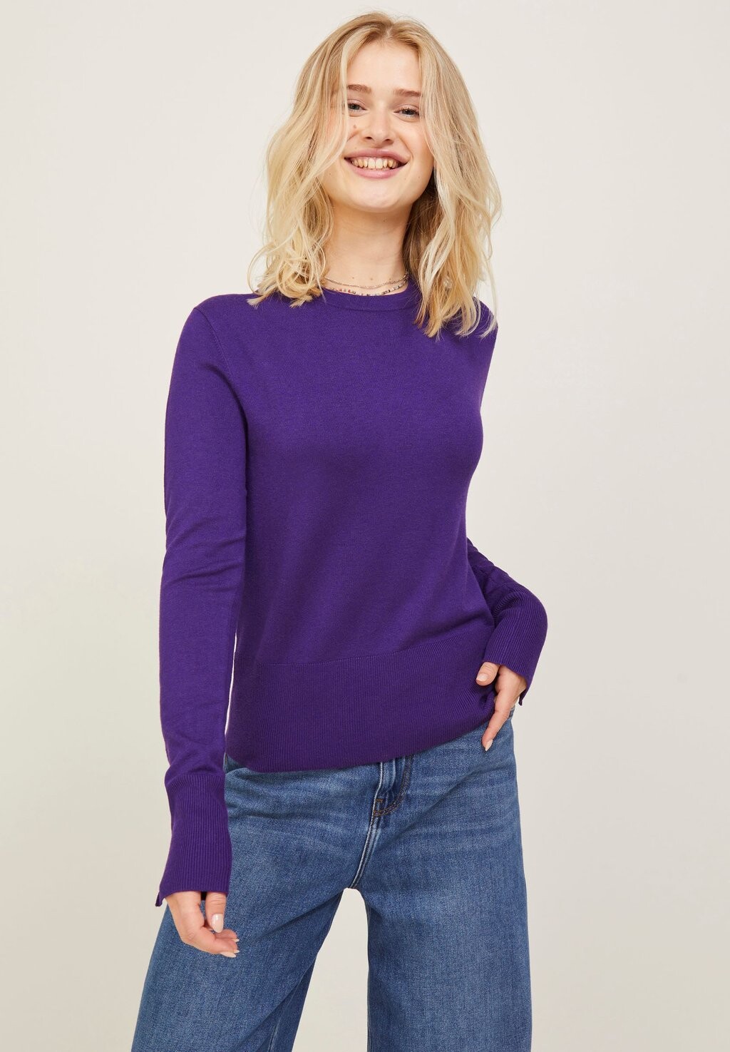 

Свитшот JJXX LARA LS SOFT NOOS, цвет acai