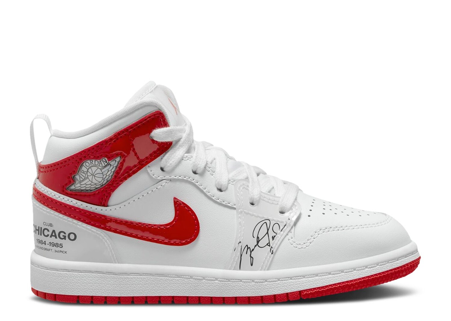 

Кроссовки Air Jordan Air Jordan 1 Mid Ps 'Rookie Season', белый