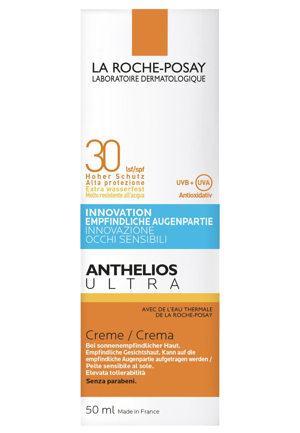 

Защита от солнца ANTHELIOS ULTRA CREME LSF 30 La Roche-Posay