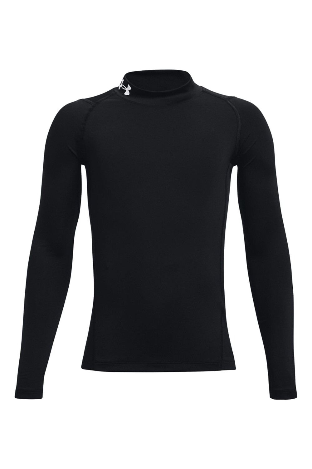 

Черная молодежная футболка с длинными рукавами HeatGear Armor Under Armour, черный