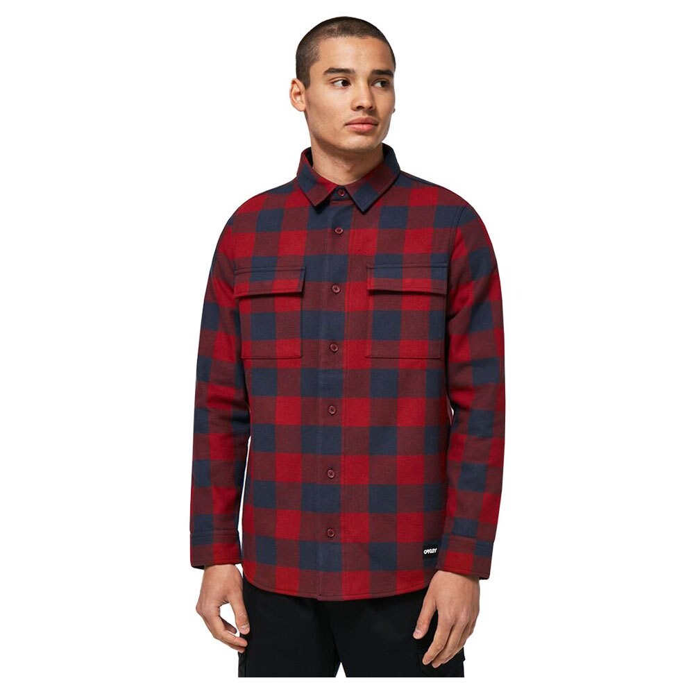 

Рубашка с длинным рукавом Oakley Bear Cozy Flannel, красный