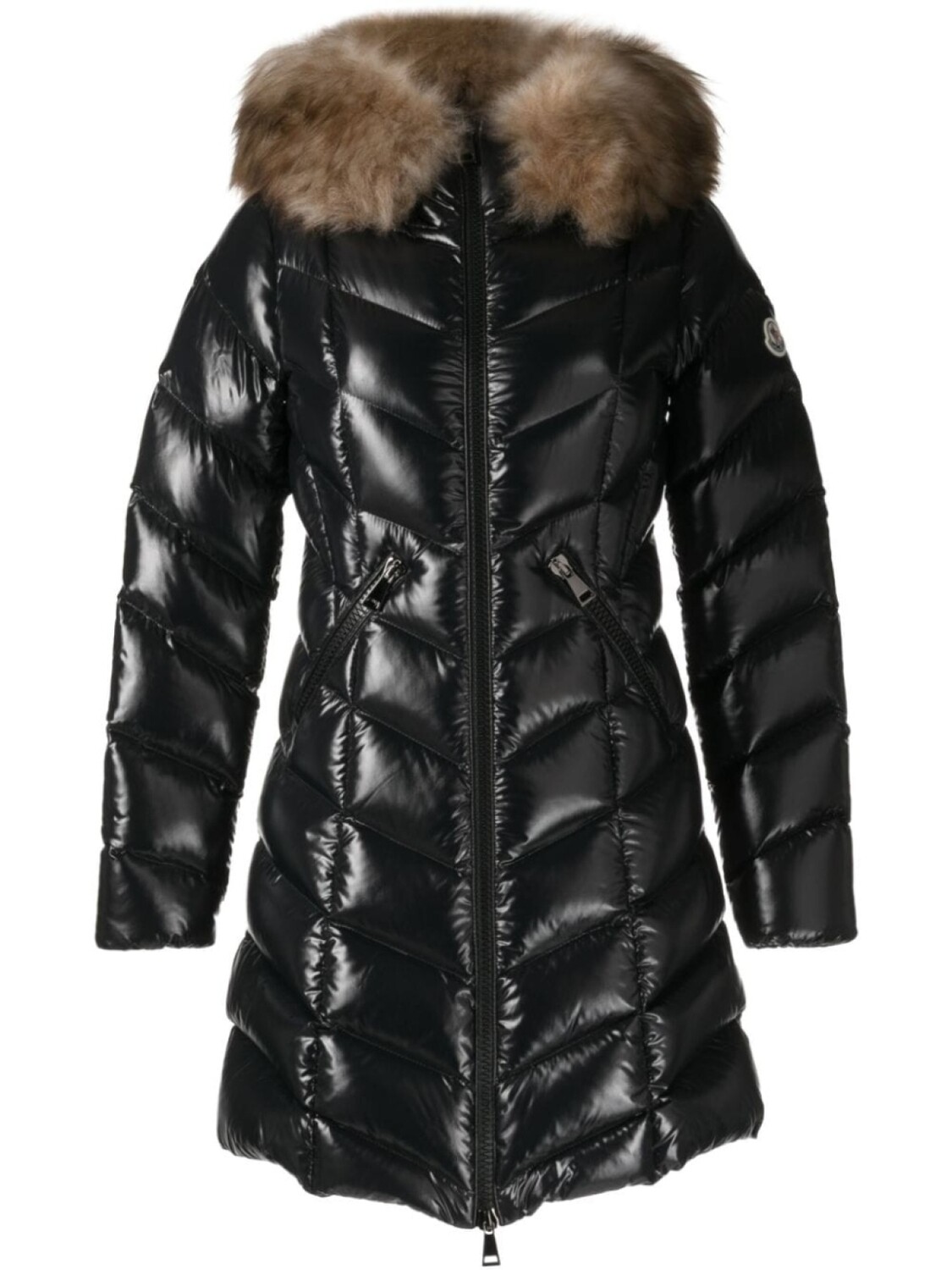 

Стеганое пальто Fulmarus с капюшоном Moncler, черный