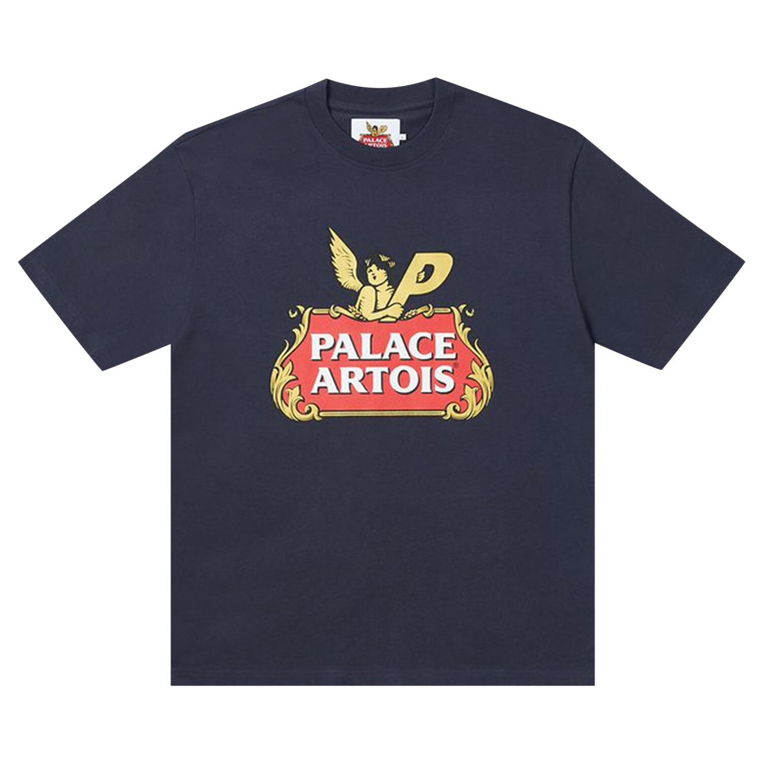 

Футболка Palace x Stella Artois Cartouche, темно-синяя, Синий