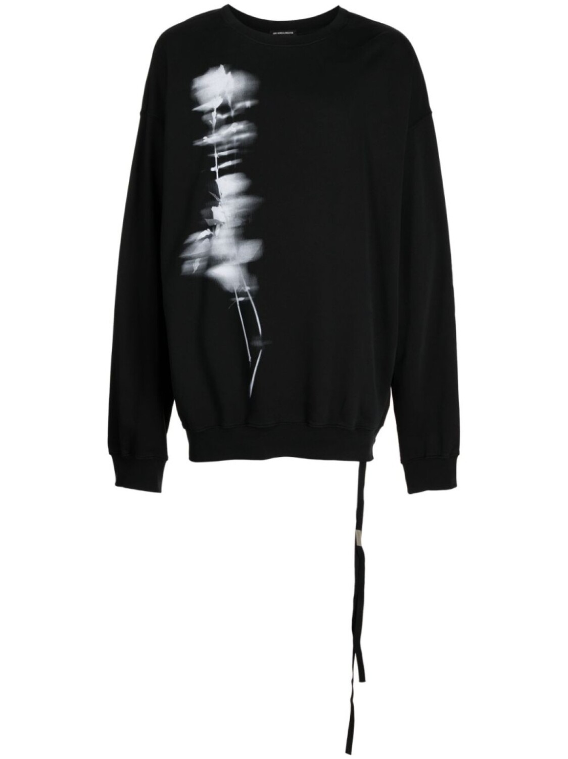 

Ann Demeulemeester толстовка с графичным принтом, черный