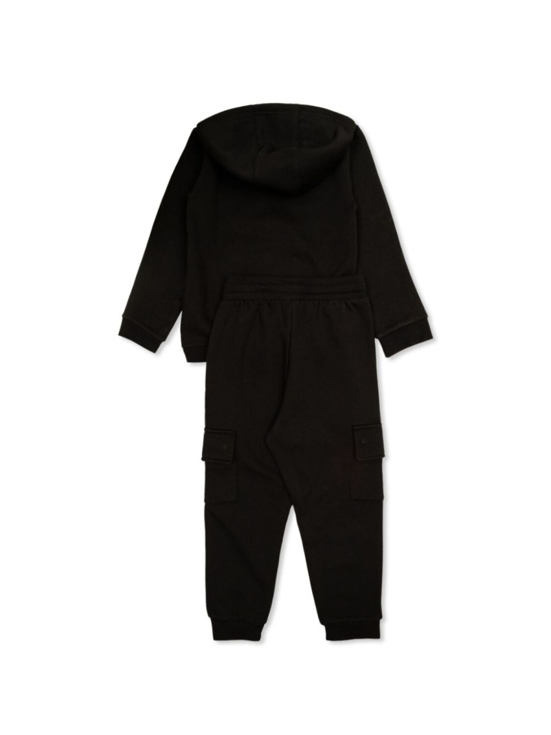 

Детский спортивный костюм-карго с капюшоном и полумолнией adidas Adidas Kids, черный