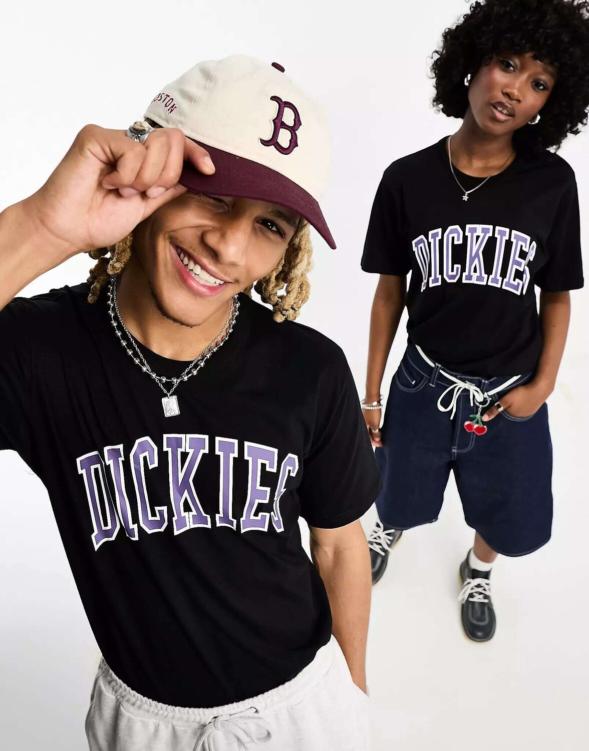

Черная футболка Dickies aitkin, Черный