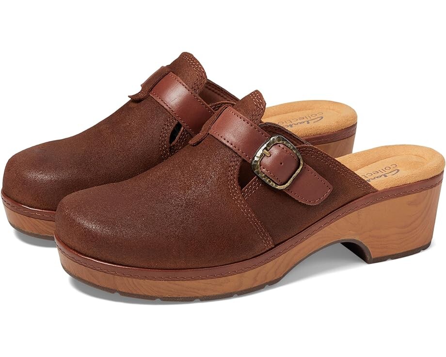 

Сабо Clarks Paizlee Nora, цвет Tan Suede