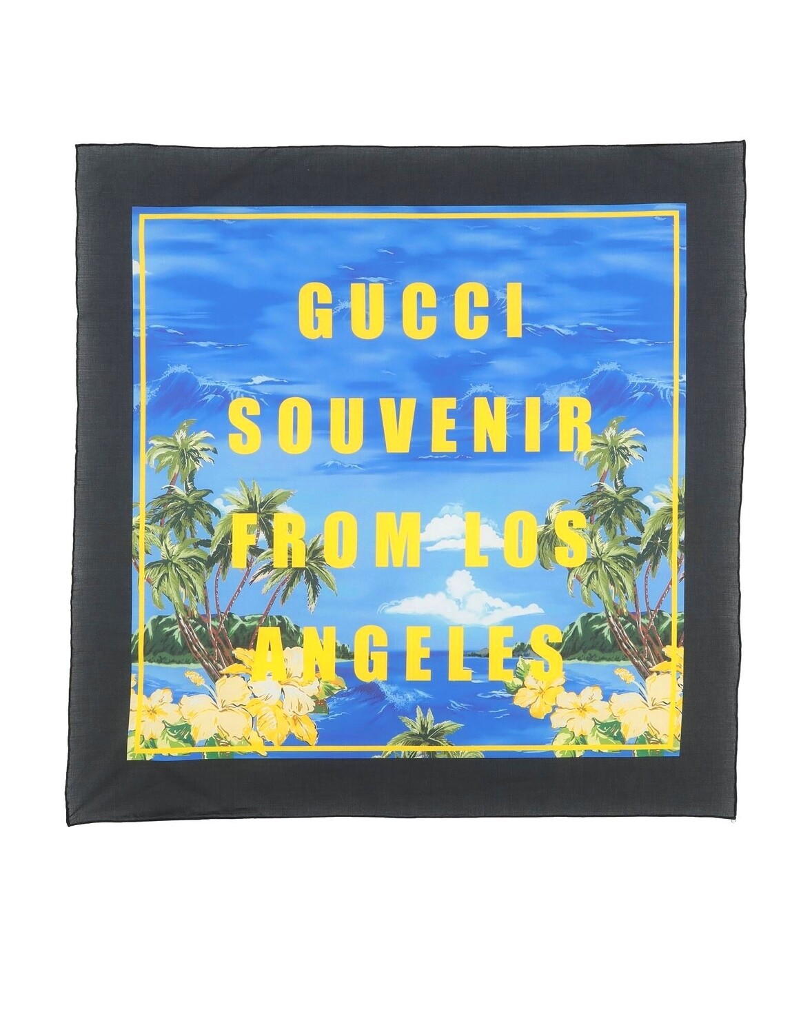 

Шарф Gucci, лазурный