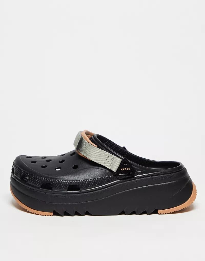 

Черные/пробковые походные сабо унисекс Crocs Xscape