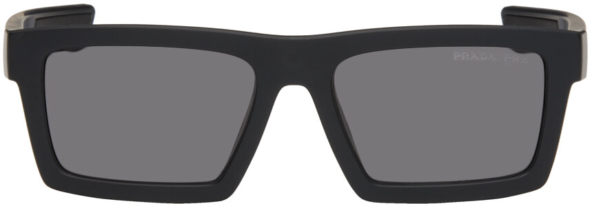 

Черные солнцезащитные очки Linea Rossa Active Prada Eyewear