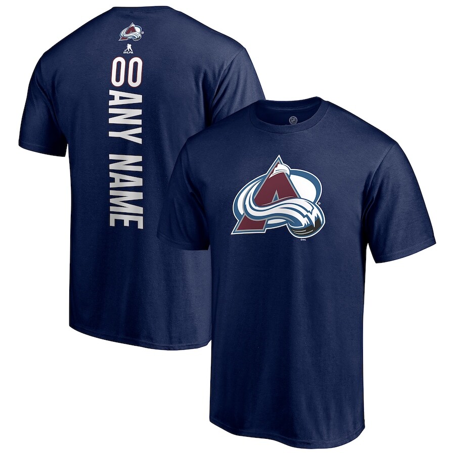 

Футболка с коротким рукавом Fanatics Branded Colorado Avalanche, нави