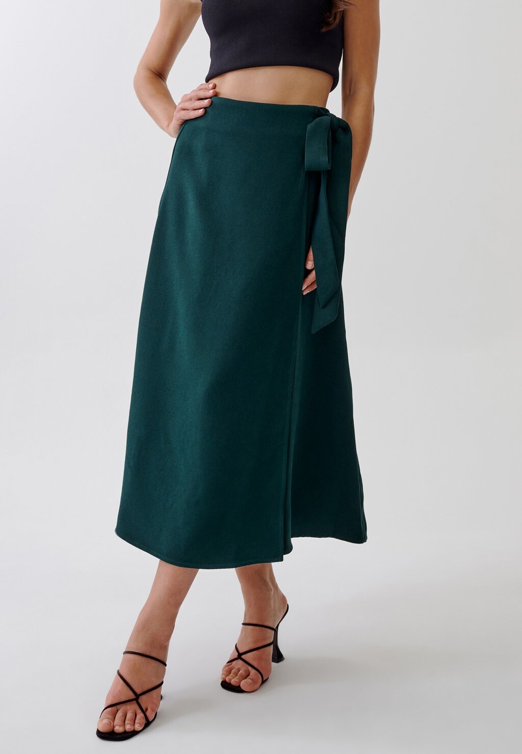 

Юбка А-силуэта ALYSSA MIDI TUSSAH, цвет emerald