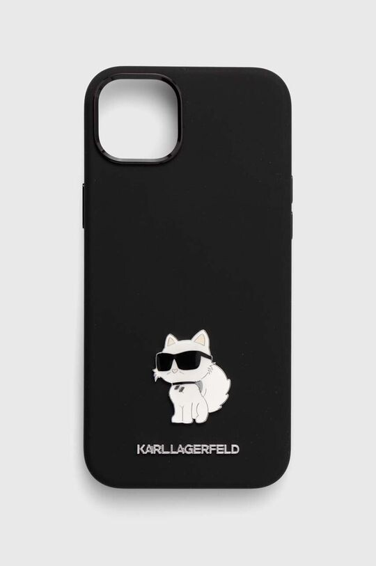 

Чехол для iPhone 15 Plus/14 Plus 6,7 дюйма Karl Lagerfeld, черный