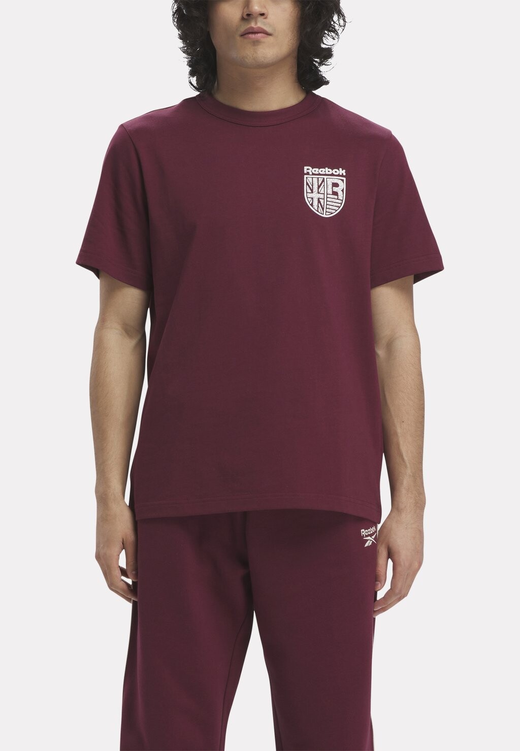 

Футболка с принтом Graphic Reebok, цвет classic maroon