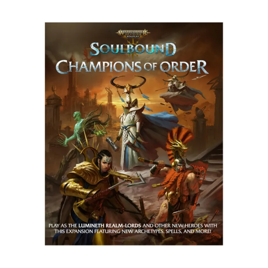 

Soulbound - Champions of Order, Warhammer Fantasy RPG 4th Edition (Cubicle Seven), твердый переплет