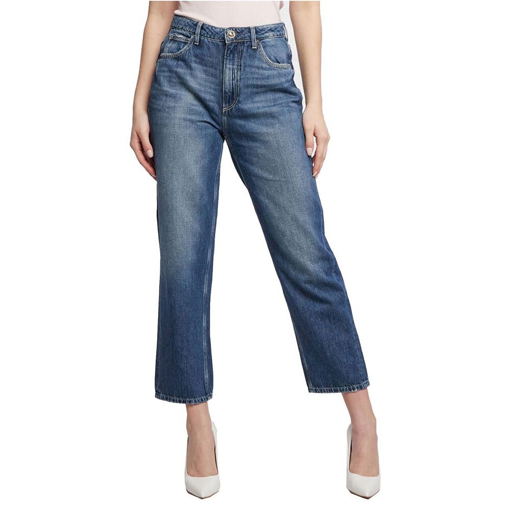 

Джинсы Guess Mom Fit, синий