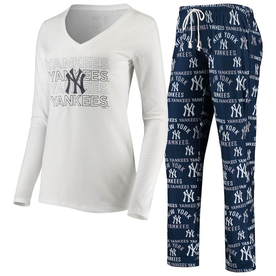 

Пижамный комплект Concepts Sport New York Yankees, белый