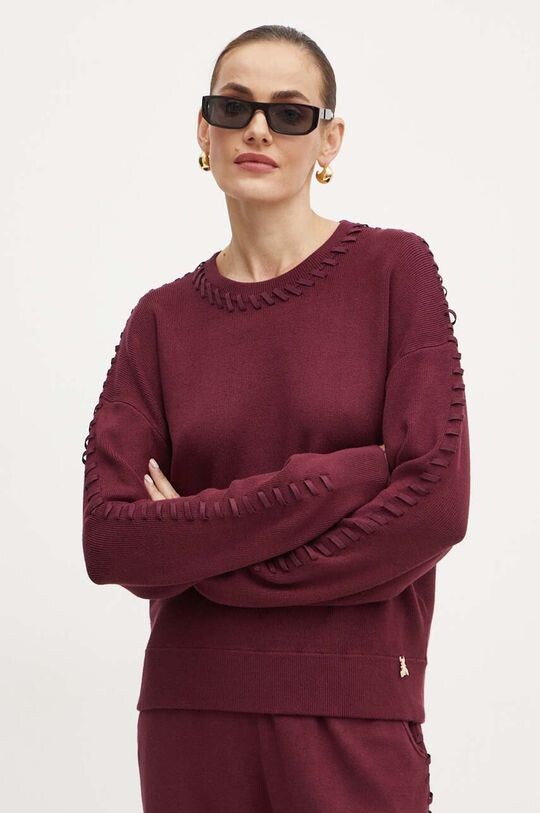 

Свитер Patrizia Pepe, бордовый