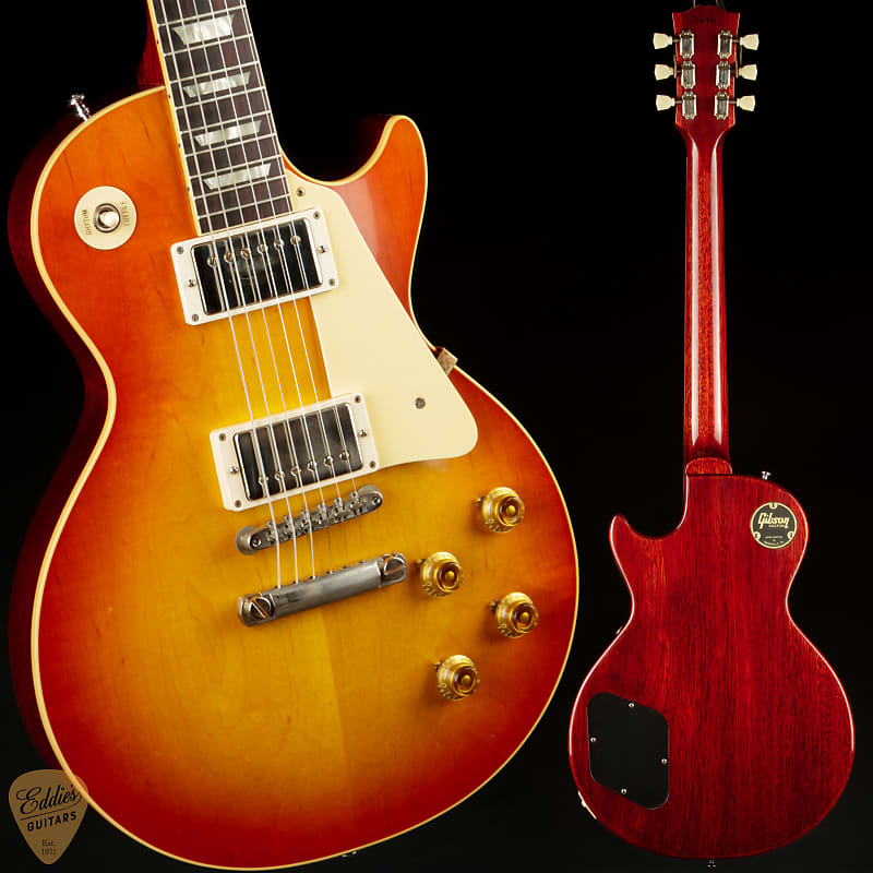 Электрогитара Gibson Custom Shop PSL '58 Les Paul Standard Reissue VOS Antiquity Burst электрогитара gibson custom shop 61 les paul sg standard reissue 2023 vos cherry red