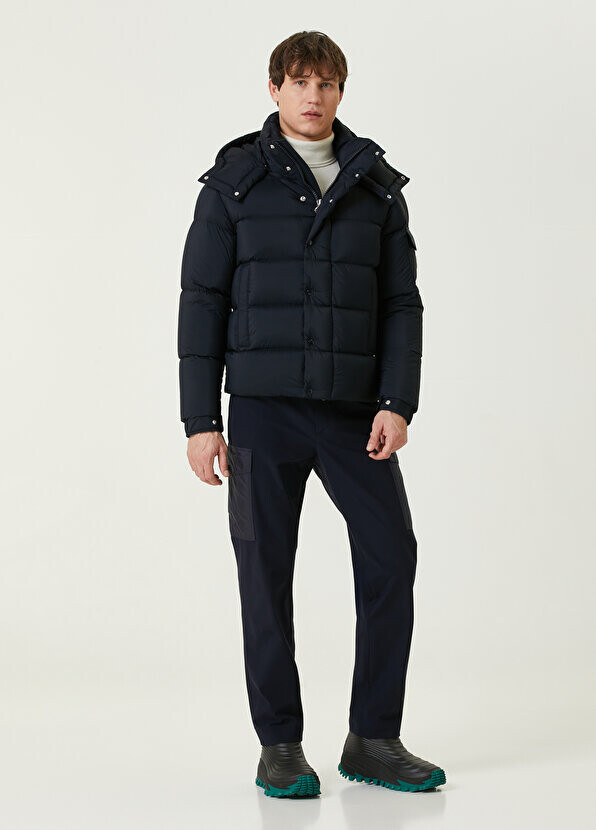 

Темно-синие брюки-карго Moncler, Синий