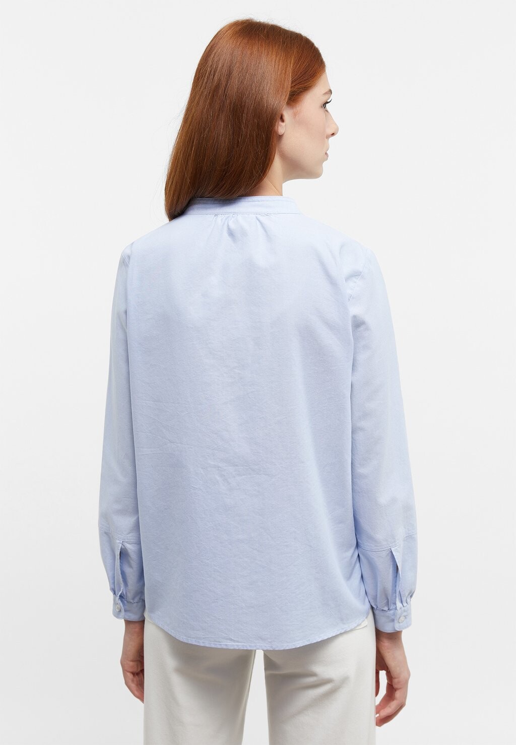

Блузка на пуговицах OXFORD LOOSE FIT Eterna, светло-голубой