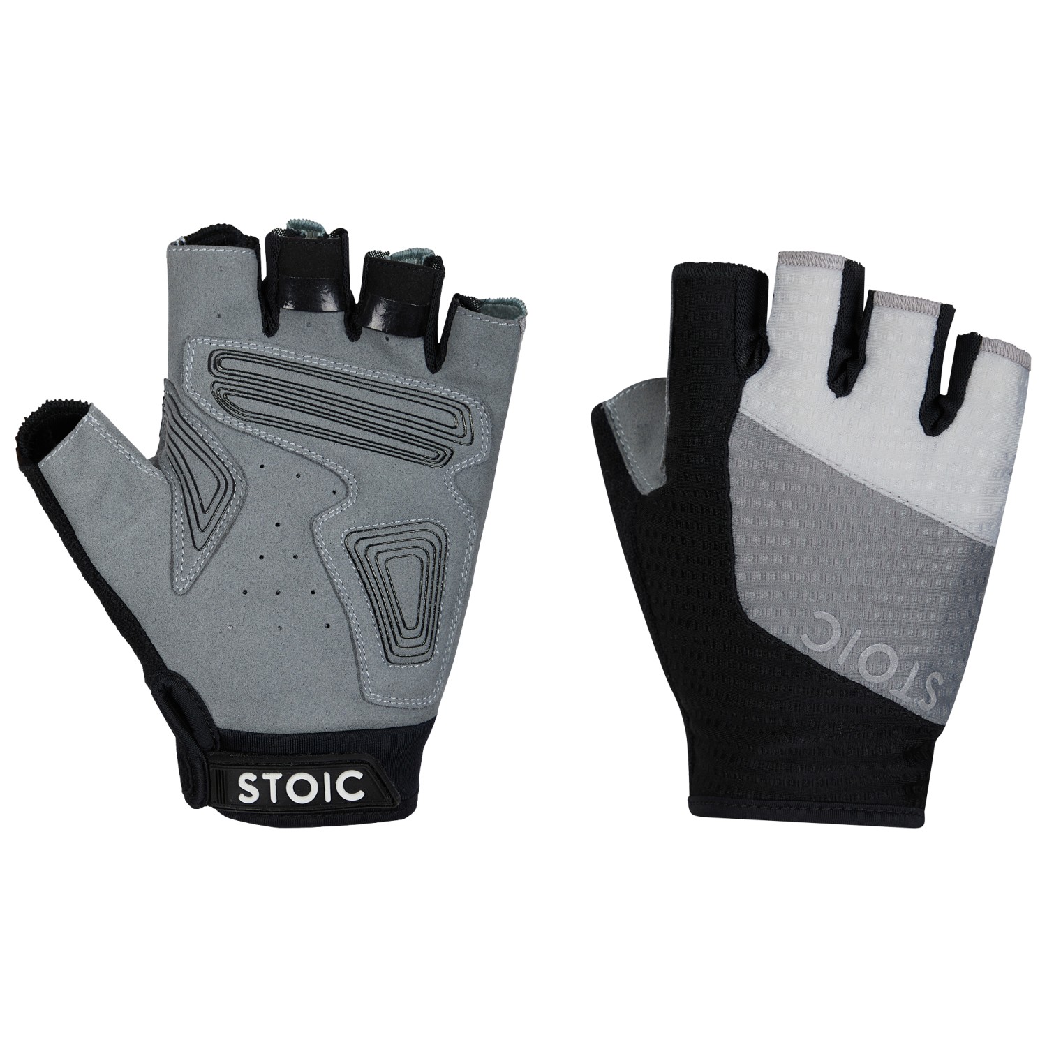 Перчатки Stoic MotalaSt Bike Glove short, цвет Black/Grey