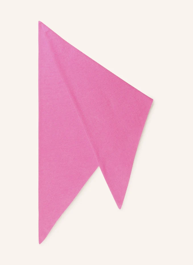 Треугольный шарф из кашемира Darling Harbour, розовый