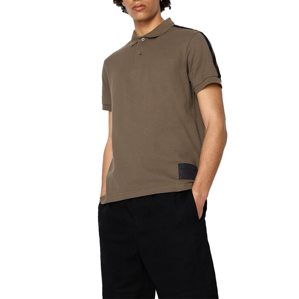 

Поло Armani Exchange 6RZFLM_ZJM5Z, коричневый