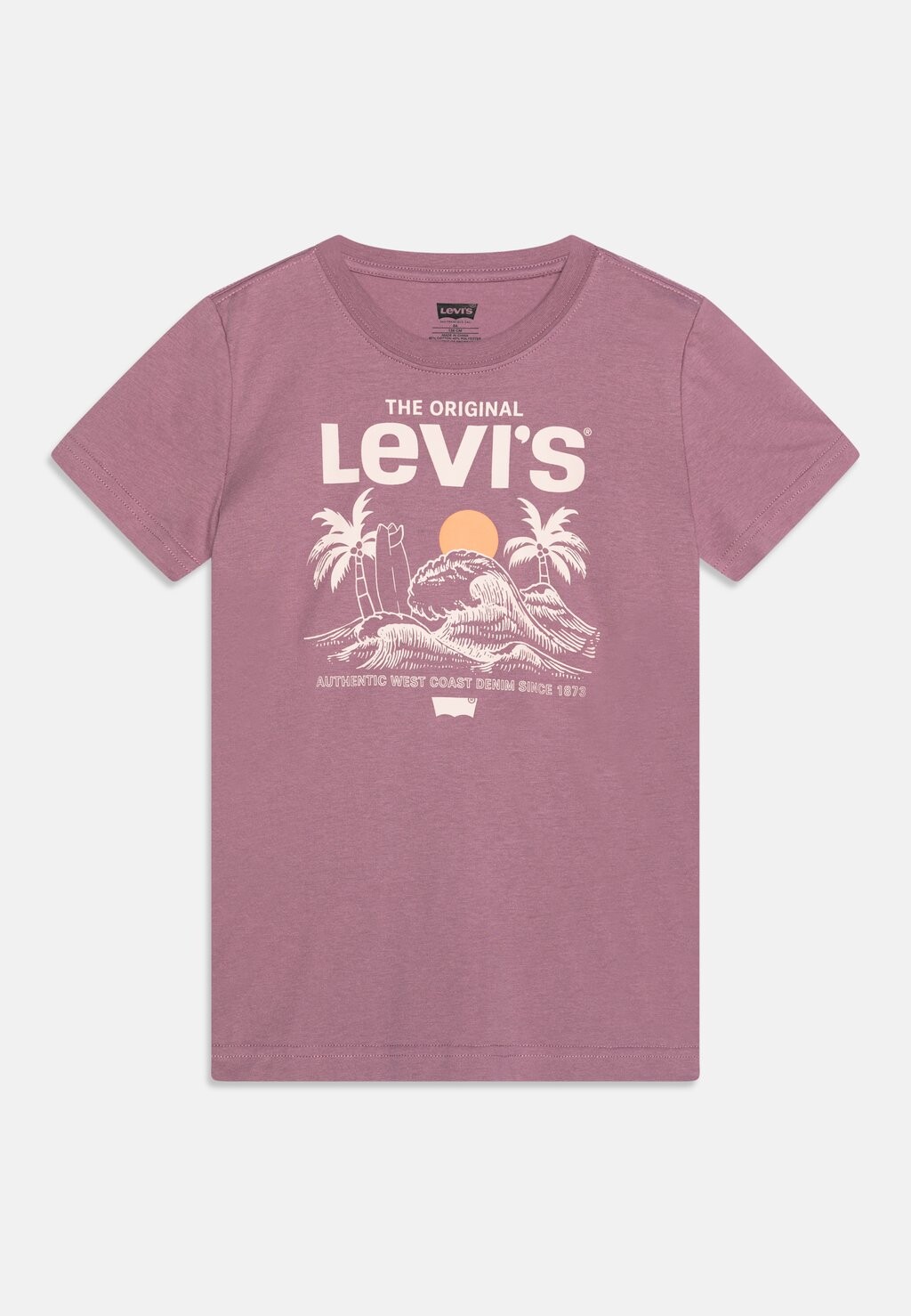 

Футболка с принтом COASTLINE VIEW TEE Levi's, цвет dusky orchid