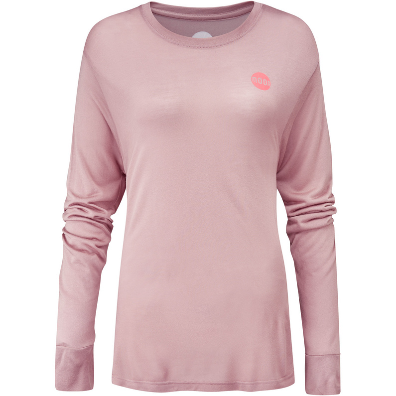 Женская футболка Lyra с длинным рукавом moon, розовый