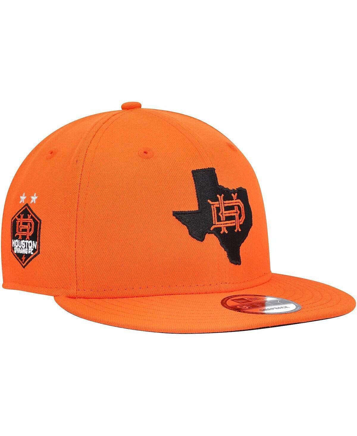 

Мужская оранжевая кепка Snapback Houston Dynamo FC Hook 9FIFTY New Era