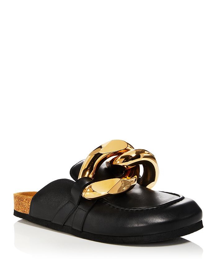

Женские шлепанцы с крупной цепочкой JW Anderson